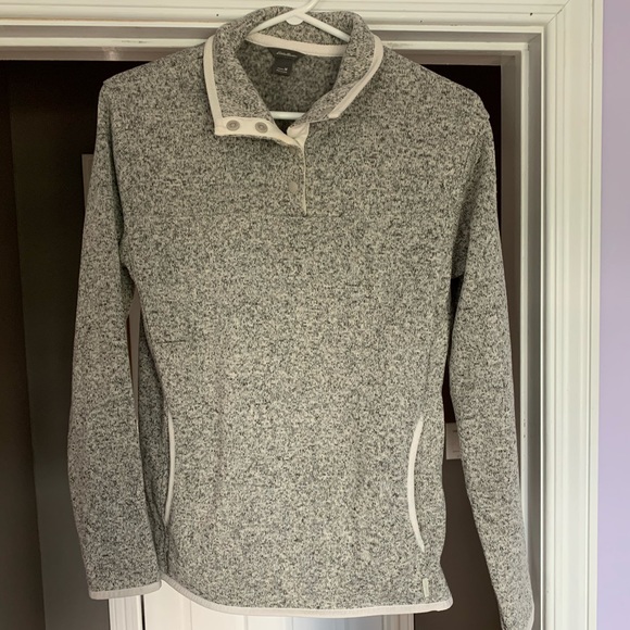 Eddie Bauer Quarter-Zip Sweater - Picture 1 of 3